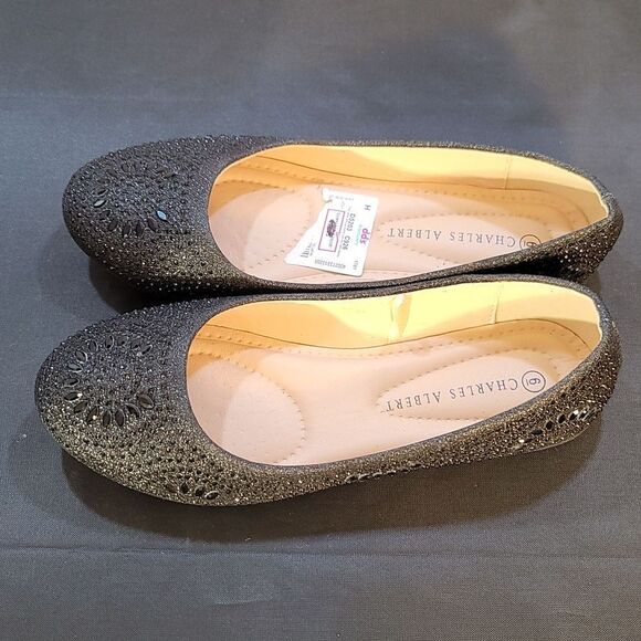 BRAND NEW CHARLES ALBERT DRESS SLIP-ON BALLERINA FLATS - Picture 11 of 16